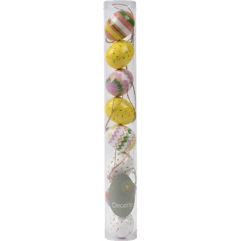 Kaemingk – Suspensions de Pâques œufs en mousse, multicolores – Ø 3 cm, H 5 cm (1/2)