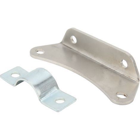 Kit de fixation pour refroidisseur d'huile de moto, en fer universel haute résistance et durable (1/5)
