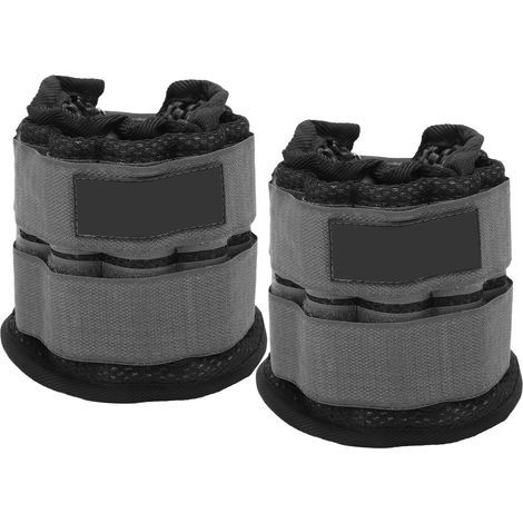 Lot de 2 jambières lestées pour fitness, course, musculation, équipement de poids (1/5)