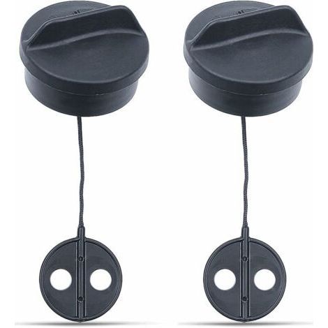2 Pièces Bouchon de Réservoir pour STIHL FS38 FS45 FS55 FS56 FS80 FS81 FS85 FS88 FS120, AUMEL Bouchon Essence de Débroussailleuse Bouchon de Réservoir Rechange Pièces Détachées-Chrom (1/5)