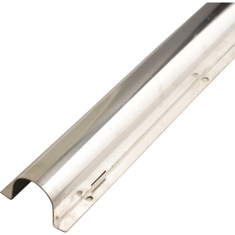 Lote de 10 canaletas de protección de aluminio GPG Ancho 90 mm - Profundidad 90 mm