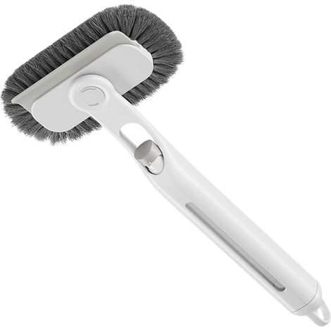 Brosse de douche pour carrelage avec distributeur de savon, nettoyant ménager multifonction pour salle de bain, cadre de fenêtre (1/5)