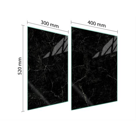 PLACA PROTECTORA DE VIDRIO PARA ESTUFA 70x52 MÁRMOL (1/5)