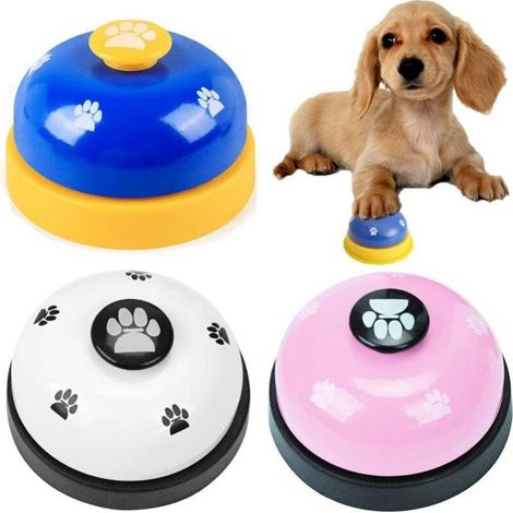 Dog Doorbell, Dog Training Bell, Pet Toilet Training Bell, Pet Bell, Stainless Steel Communication Tool (1/5)