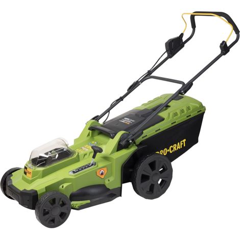Procraft PLM22bb Tondeuse à gazon sans fil 40 V ( 2x 20 V ) 430 mm Brushless Solo - sans batterie, sans chargeur