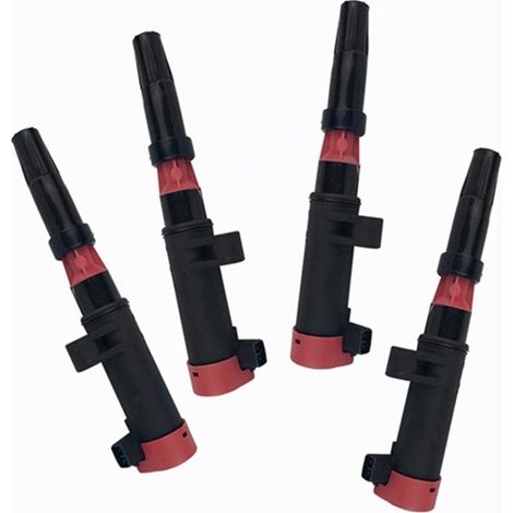 Vier Zündspulen der Typen 7700875000 8200154186A sind für Renault Megane Zündspulen geeignet. (1/4)