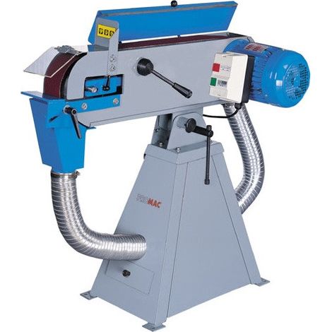 Jet - Ponceuse à bande 400V 2,2kW bande 75x2000mm avec socle - 335E
