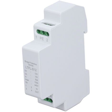 Dispositif de protection contre les surtensions IP20 12V 5-10KA RS485 Module de tension de signal de commande (1/5)