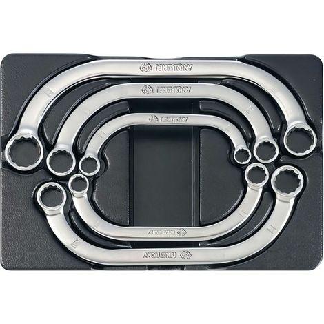 KING TONY - Thermoformé de 5 clés polygonales demi-lune pour servante (1/5)