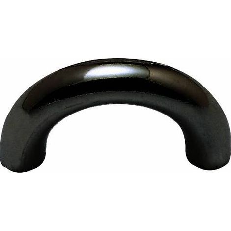 Blister maniglia 1121 32 nero lucido 2 pezzi
