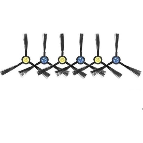 Brosse latérale for aspirateur Robot AMIBOT Animal XL H2O Co, pièces et Accessoires for aspirateur Robot Animal Premium H2O (Color : 6pcs Side Brush) (1/4)