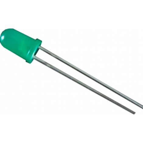 Diodo LED verde 5mm