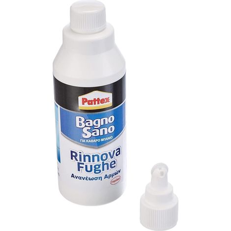 Rinnova Fughe Mattonelle Bianco Pattex bagno, cucina coprente antimuffa 125 ml (1/5)