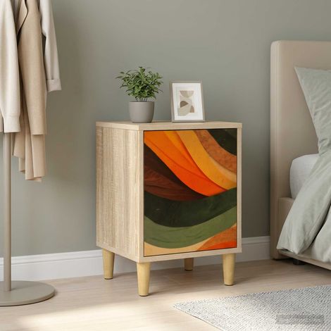 Armadio da Notte BONN Rovere Sonoma 36 x 33 x 50 cm vidaXL (1/5)