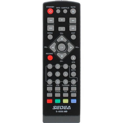 SEDEA Télécommande de remplacement pour S6550 HD (1/2)
