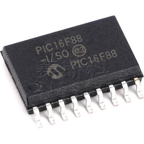 PIC16F88-I/SO and PIC16F73-I/SS electronic chips, 5 units of each