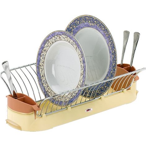 Scolapiatti Scolaposate Cucina Lavello con Vassoio Fly 51 x 27 cm Artex (1/2)