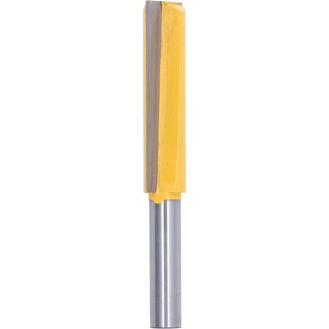 Fraise à rainer en carbure de tungstène pour bois tendre, fraise à trou de serrure, outil de défonçage pour menuiserie, coupe en forme de trou de serrure, 6 mm. (1/5)