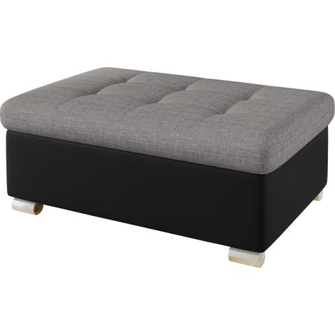 Banc rembourré Comfivo Gemma I, Soft 011 + Lux 05, 41x70x96cm, Diamètre: 0, Faux cuir + Tissu, Pieds: Plastique, 0 (1/5)