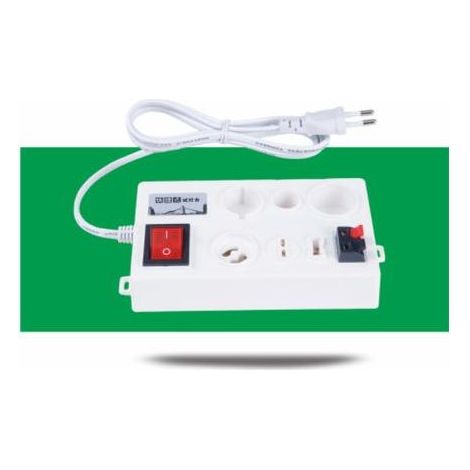 Support de test pour ampoules LED multi-interfaces à 12 ports, testeur d'ampoules LED, prise européenne. 1000 pcs (1/4)
