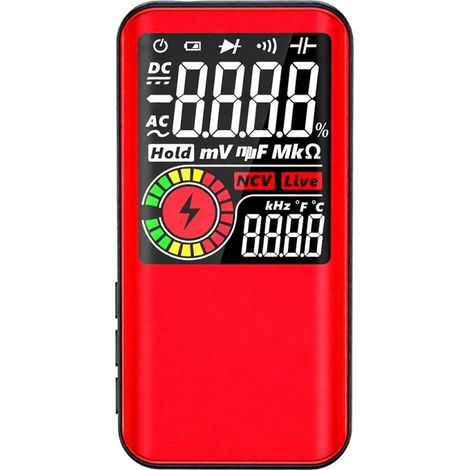 Multimetro intelligente S11, ampio display con batteria al litio integrata, elevata precisione di misurazione, facile da trasportare.