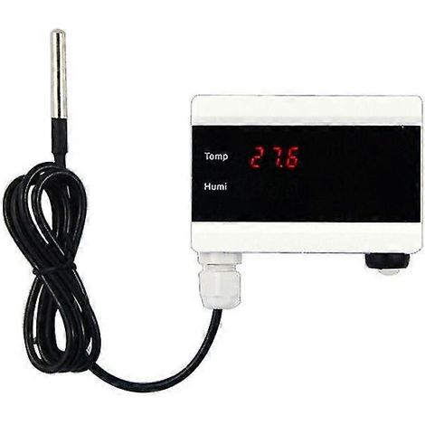Tuya WLAN-Temperatursensor Thermometer-Detektor Smart Life App Alarm Heimthermostatsteuerung Alarm (1/5)