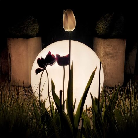 Gartenleuchte, weiß, 30 cm, globo, Eko-light, EKO0457 (1/5)
