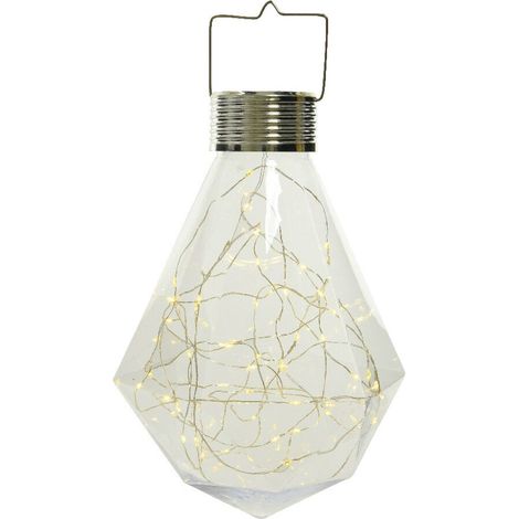 LAMPADA BULBO SOLARE 50 MICROLED-FLASH LUCE CALDA
