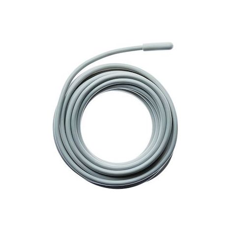 Hager – Sonde de température déportée filaire pour sol de salle de bain – Indice de protection IP54 – Longueur de câble 4m – Compatible chauffage électrique et eau chaude - EK090 (1/2)