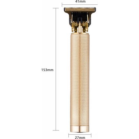 Tondeuse Professionnelle T9 avec Base Rechargeable et 4 Sabots de Limitation (1.5mm, 2mm, 3mm, 4mm) - Moteur Cuivre - Couteaux R-Shape Sans Douleur (1/3)