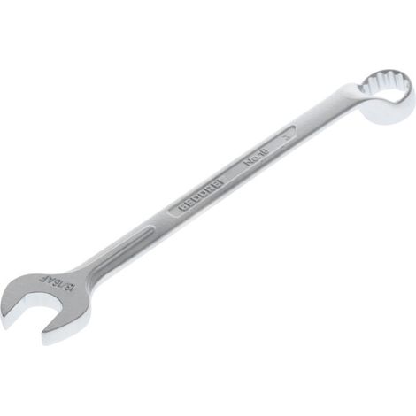 Clé mixte, coudée, en pouces américains, Cote s/plats : 13/16 pouces, Long. 280 mm (1/5)