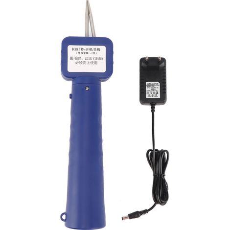 Plumeuse électrique portative pour poulets, volailles et canards (prise UE 100-240 V) (1/5)