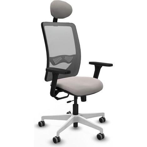 Silla de oficina piqueras y crespo Zulema negro brazos ajustables (1/2)
