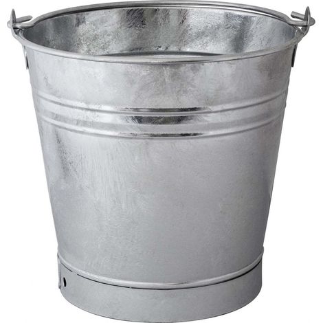 Guillouard Cubo de metal cónico 11 litros 29 cm