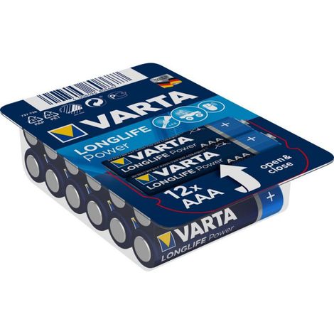 pile alcaline AAA LR03 pour Accessoires et entretien VARTA 4903301112