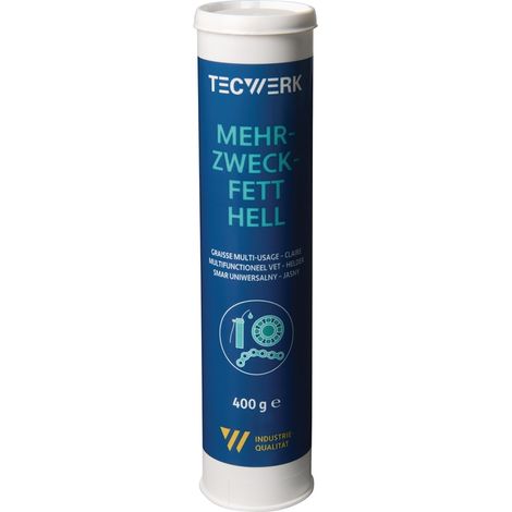 TECWERK Mehrzweckfett 400g hell Kartusche TECWERK