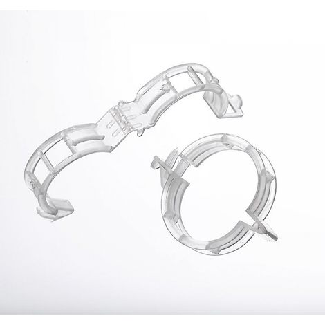 BEBUSINGOTO 200 Pcs Anlage Pfropfen Clips Tomaten Reben Clips Garten Anlage Unterstützung Clips