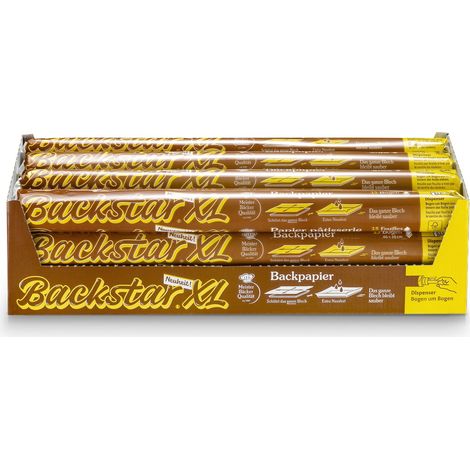 Backstar Backpapier XL, 12 Rollen à 15 Bogen, 46 x 38 cm (1/5)