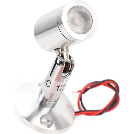 Spots LED 12V CC, angle réglable, haute luminosité, éclairage intérieur, plafonnier, éclairage d'accentuation pour vitrine à bijoux, lumière chaude pour entrée. (1/5)