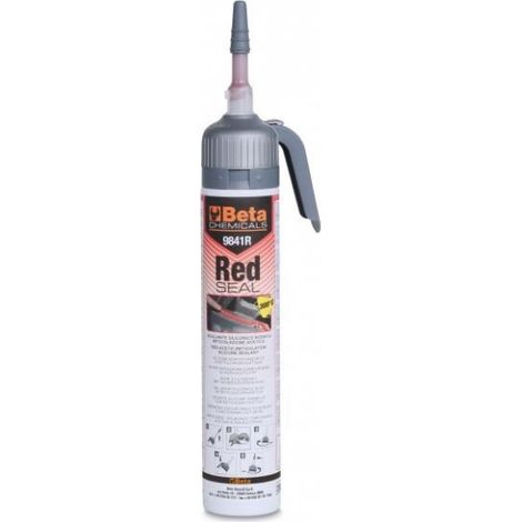 Sigillante Siliconico Rosso A Reticolazione Acetica - Beta 9841R (1/2)