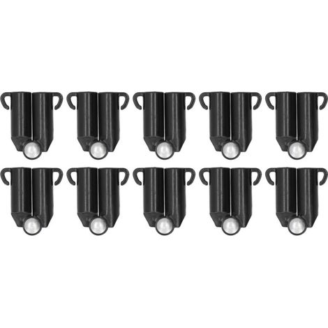 10 Stück Verbindungspfähle für Leuchtfeuer, Rankhilfen für Gartenpflanzen (11 mm Innendurchmesser)