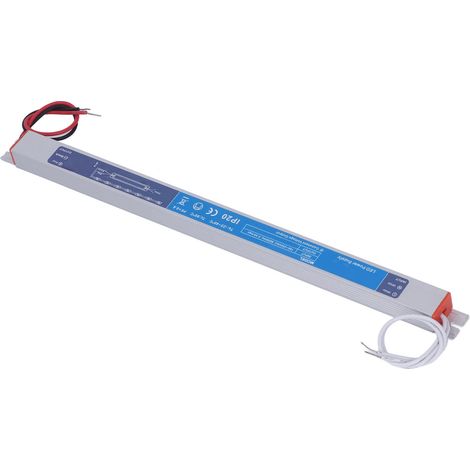 Transformateur LED 36W ultra plat, alimentation constante 24V 1,5A, driver miniature pour meuble, entrée 180-250VAC, tension fixe, faible encombrement (1/5)
