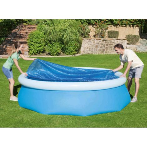 Telo di COPERTURA per PISCINA Bestway 58241 TONDA RIGIDA 305 cm (1/3)