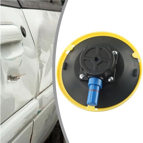 Base de montage à ventouse de 15,2 cm avec main – Ventouse robuste en aluminium et caoutchouc pour voitures, bateaux, camping-cars – M6/m8/1 ou 4 ou 3 ou 8 (capacité de 31,8 kg) (10 mm)
