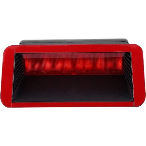 Tercera luz de freno - Luz de parada trasera - Aumenta la seguridad vial - 5 bombillas LED brillantes - 185 x 80 mm - Rojo (1/5)