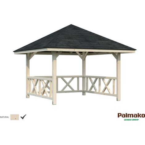 Abri de jardin en bois Bianca 8,3 m2 Set 101 Naturel (1/4)
