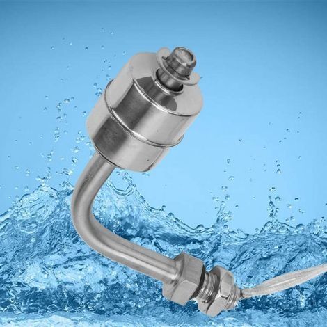 Flüssigkeitsstandsensor, Miniatur-Flüssigkeitsstandsensor für 100-mm-Edelstahl-Schwimmerschalter für Schwimmbecken, Betrieb mit 0–220 V Wechselstrom und 0–200 V Gleichstrom möglich. (1/4)