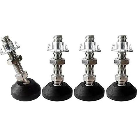 M10 x 40 MM Vis de réglage M10 pour pieds de meubles, support réglable charge 400KG (4 pièces) (1/5)