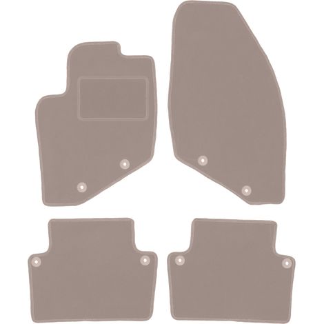 Tappetini in velluto beige per: Volvo XC70 II station wagon (2000-2007) (1/5)