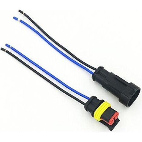Areo Steckverbinderpaar 282104+282080 Ip67 2-Way mit Pins und Kabeln 282104